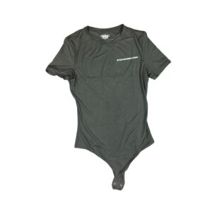 Women’s Shape Sculpted Short Sleeve Bodysuit - Black