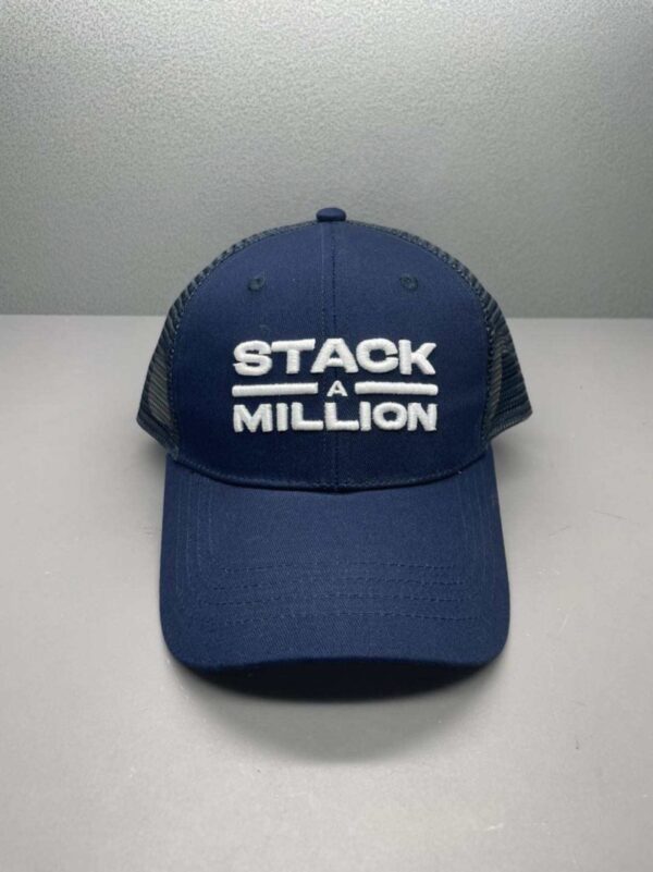 Company Logo Trucker Cap - Navy Blue
