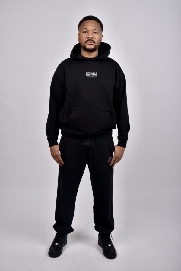 Company Logo Tracksuit Hoodie - Black - Image 2