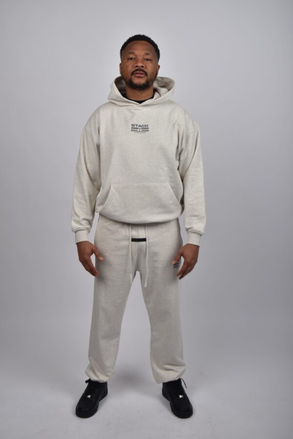 Company Logo Tracksuit Hoodie - Grey - Image 3