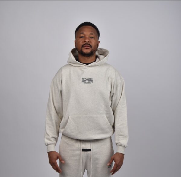 Company Logo Tracksuit Hoodie - Grey