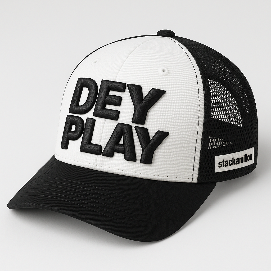 DEY PLAY TRUCKER CAP - BLACK