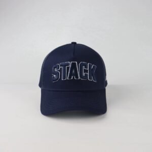 STACK TRUCKER CAP - NAVY BLUE