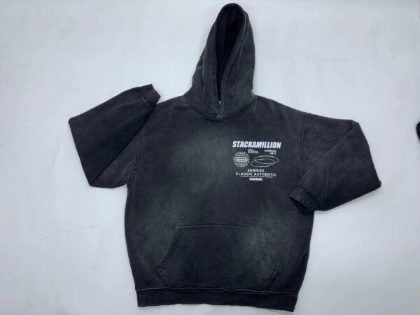 Members Only Hoodie - Acid Wash + Reflective - Image 2