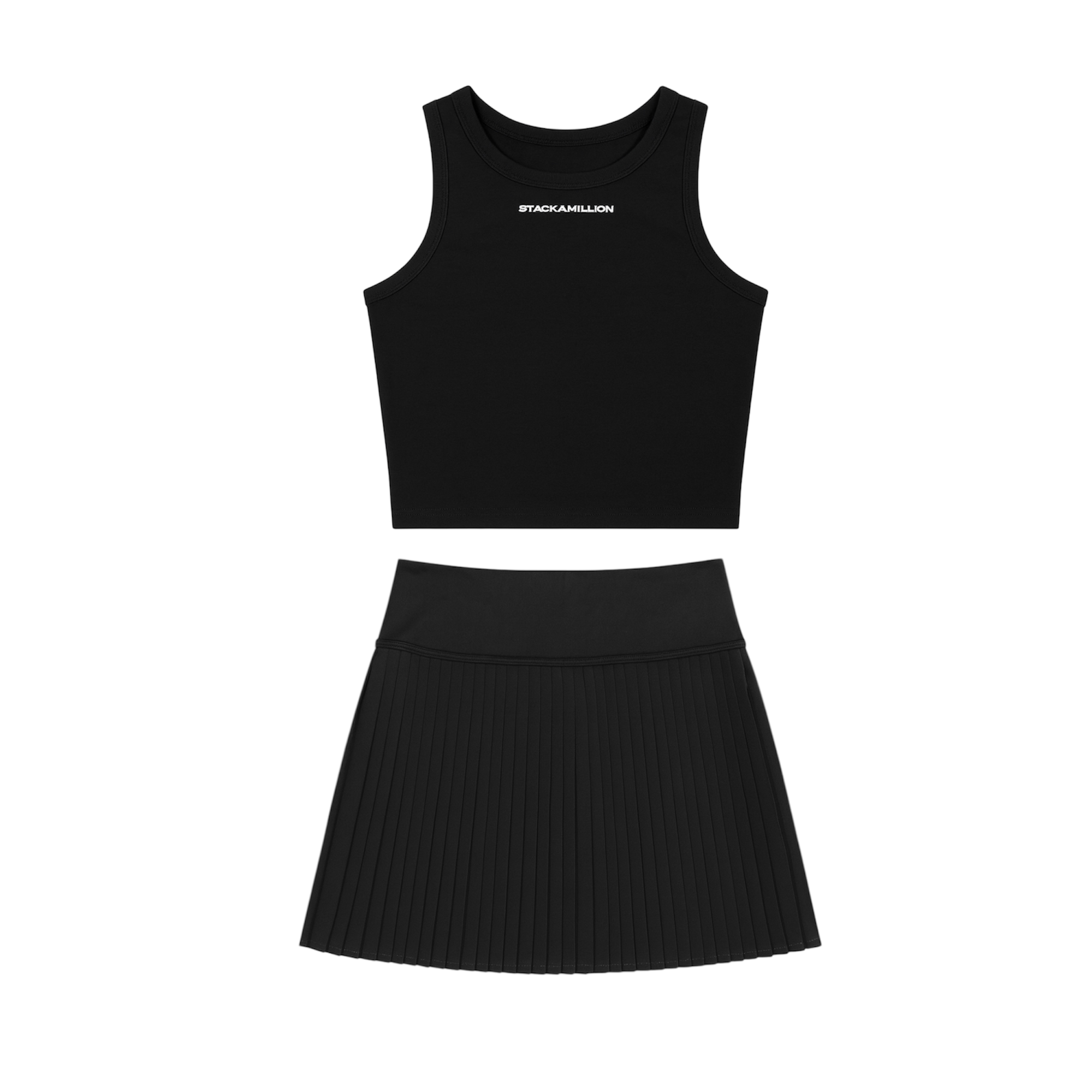 Women’s Black Tennis Set