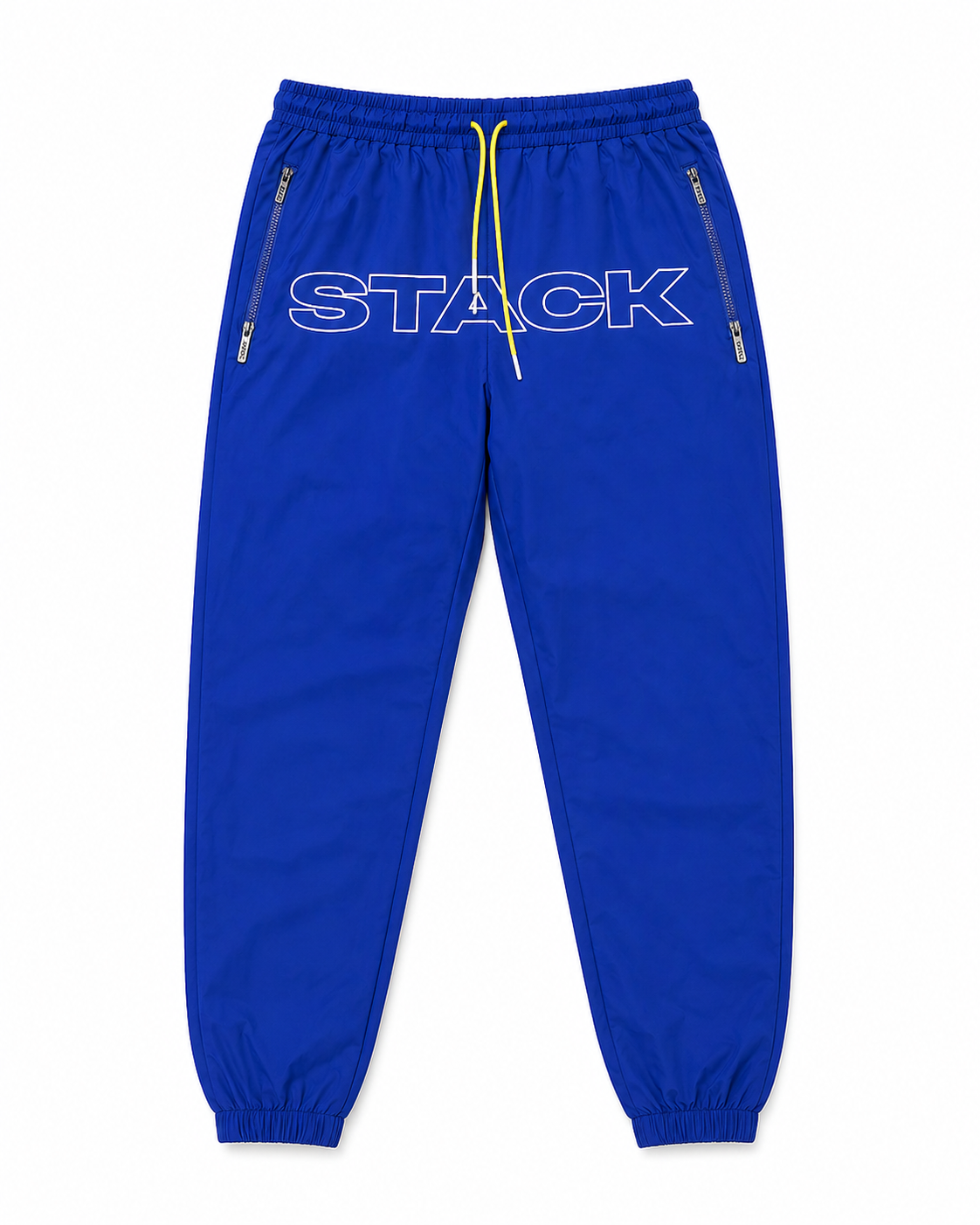 STACK TRACKSUIT WINDRUNNER BOTTOMS - NAVY BLUE