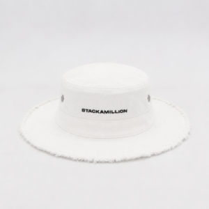 Stackamillion Bucket Hat - White