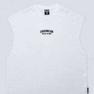 Stackamillion or Die Trying - Vest - White