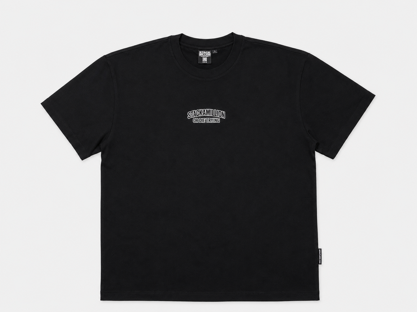 Stackamillion or Die Trying - Tshirt - Black